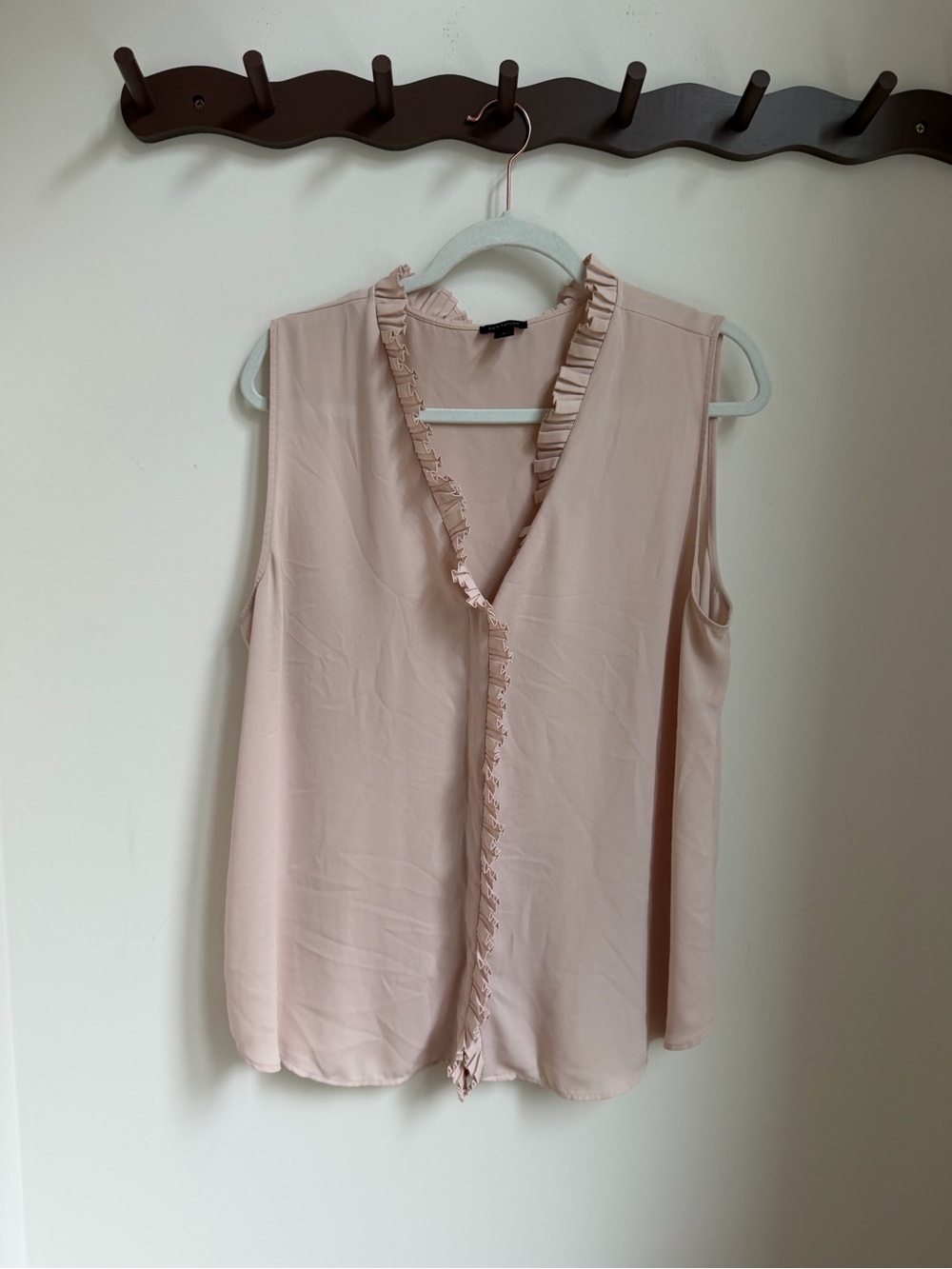 Pink Ann Taylor Top Size XL